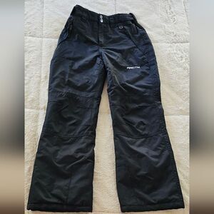 Youth Arctix Snow Pants Medium Boys Waterproof Ski Snowboard Black Winter Gear